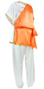 色違い半袖表演服☆二色・オレンジ☆